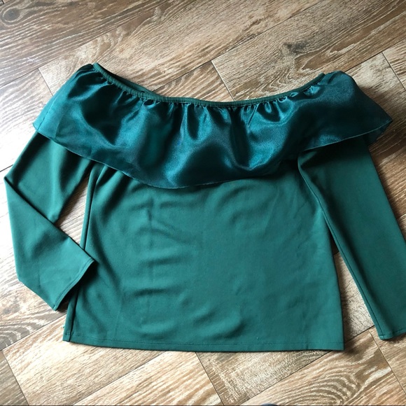 J. Crew Organza Ruffle Top - Picture 6 of 7